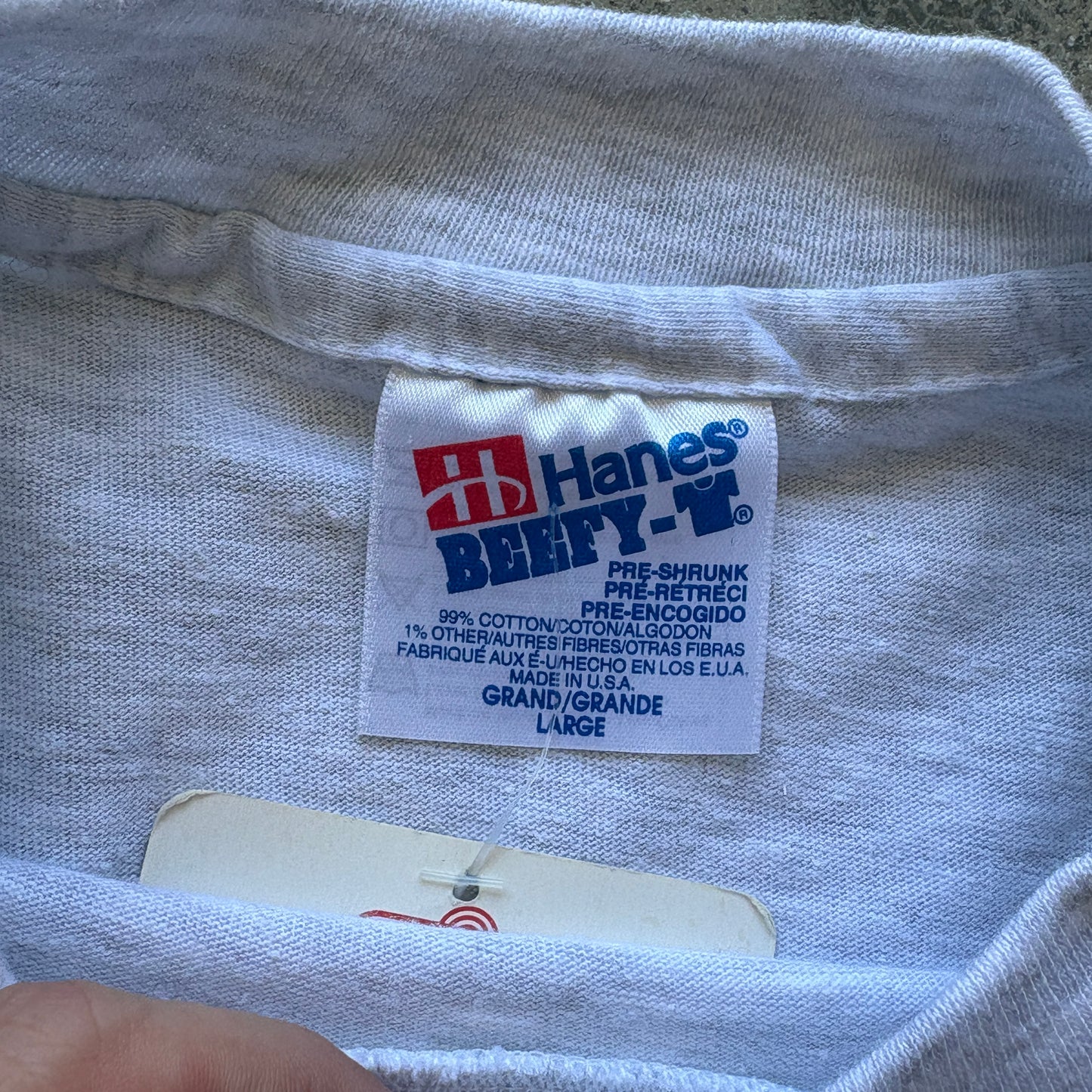 Vintage Hanes Soccer Longsleeve L