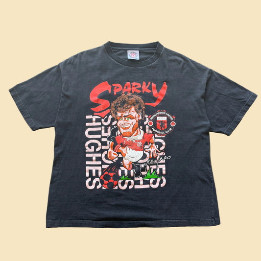 90s Manchester United Sparky Mark Hughes XL