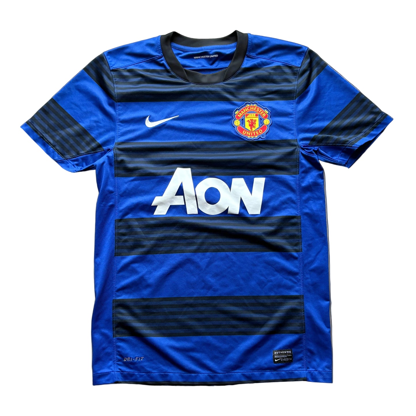 2012 Manchester United Blue/Black Kit Small