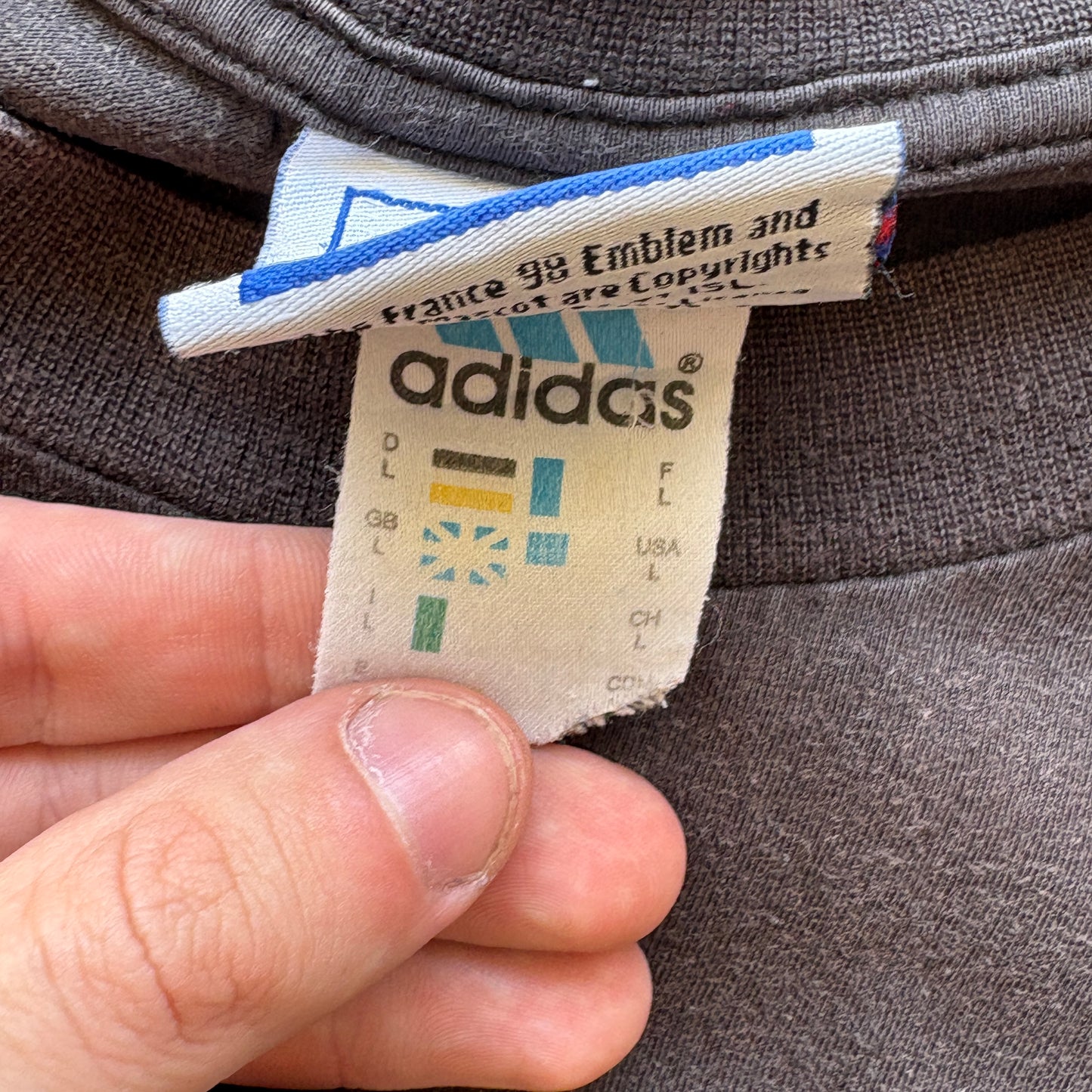 1998 Adidas World Cup Brazil Flag Fader L