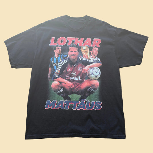 90s Lothar Matthaus Wrap Tee XL