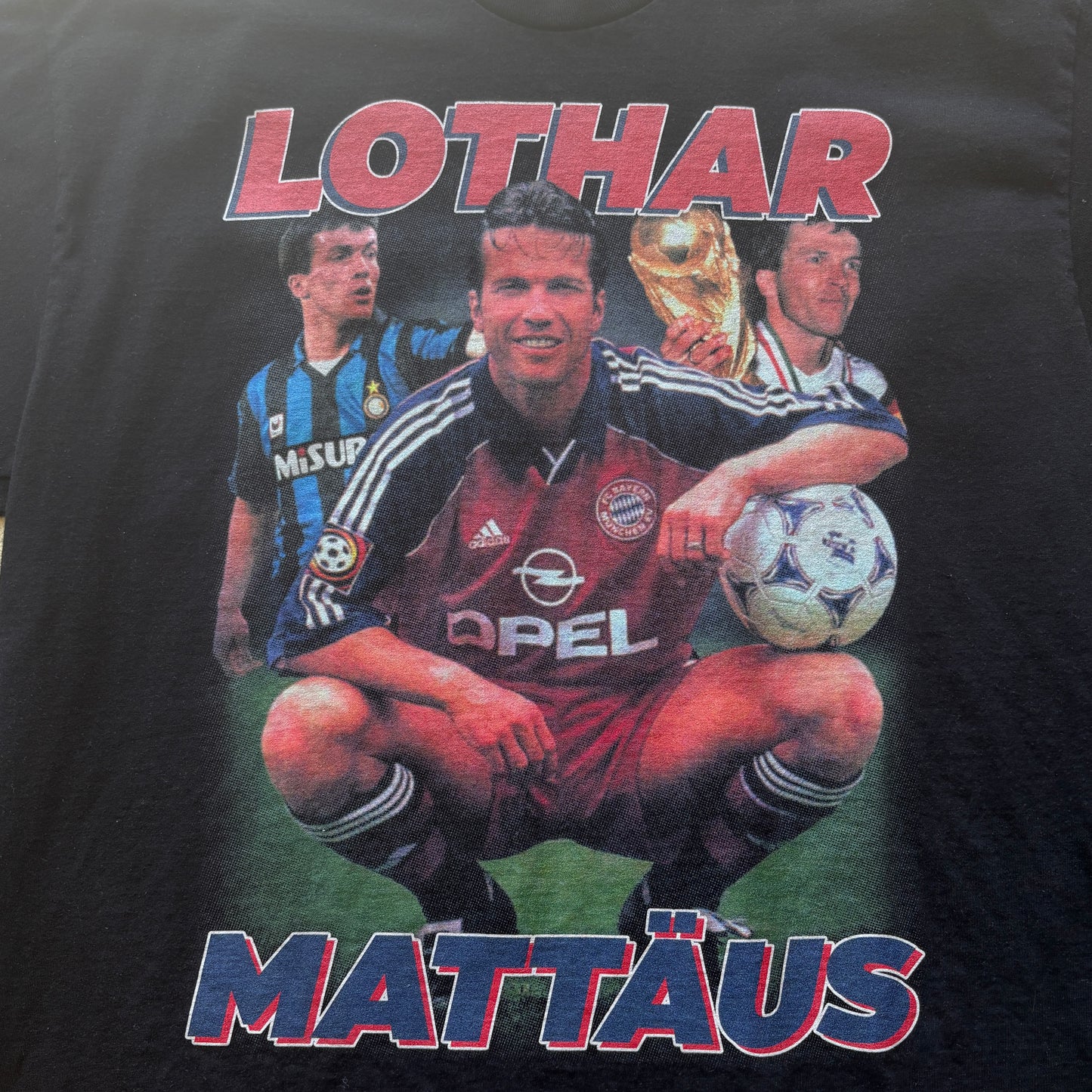 90s Lothar Matthaus Wrap Tee XL