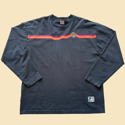 2000s Dallas MetroStars MLS Nike Center Swoosh Longsleeve