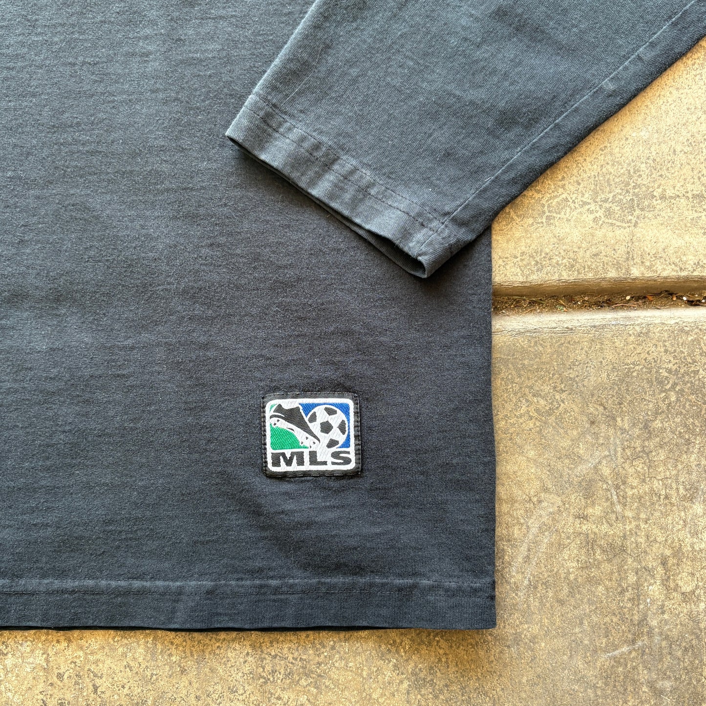 2000s Dallas MetroStars MLS Nike Center Swoosh Longsleeve