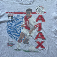 90s AFC Ajax Marc Overmaars Player Tee XL
