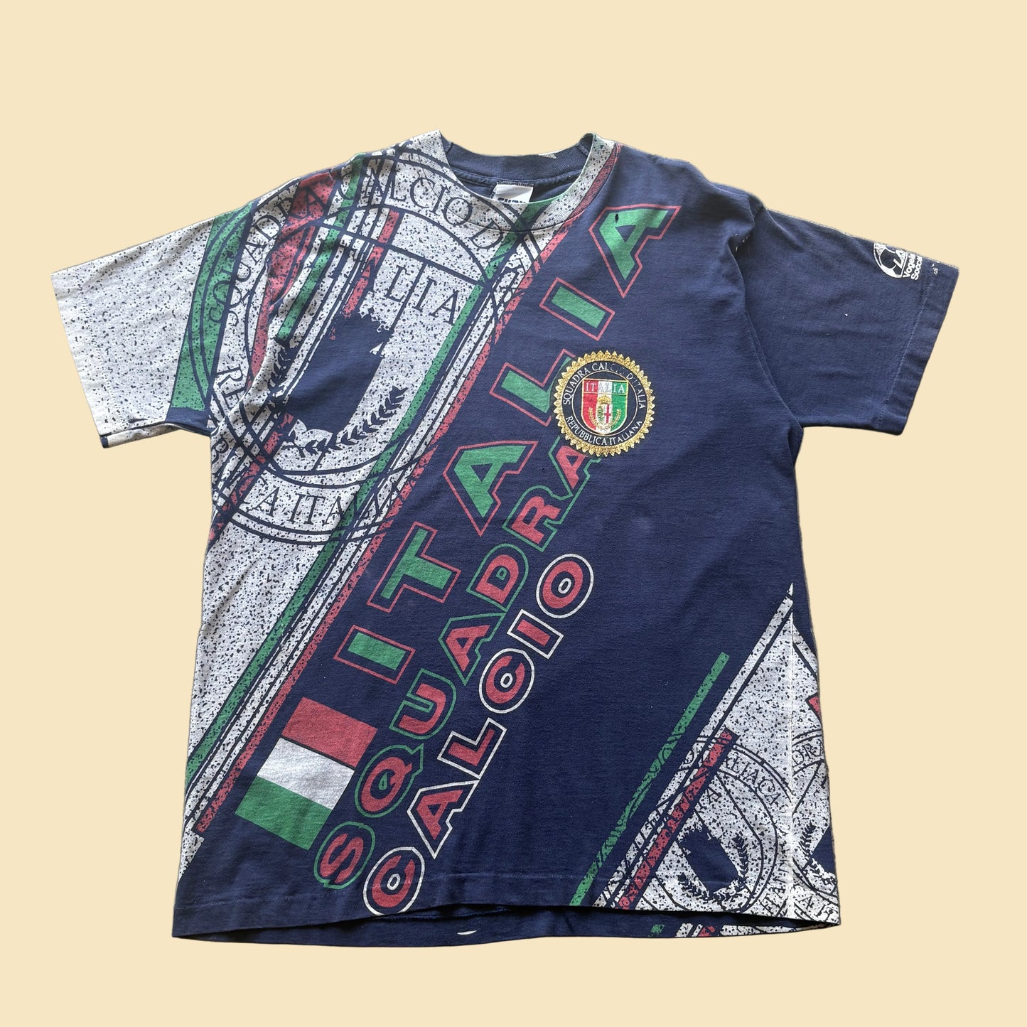 90s Italy Calcio A AOP XL