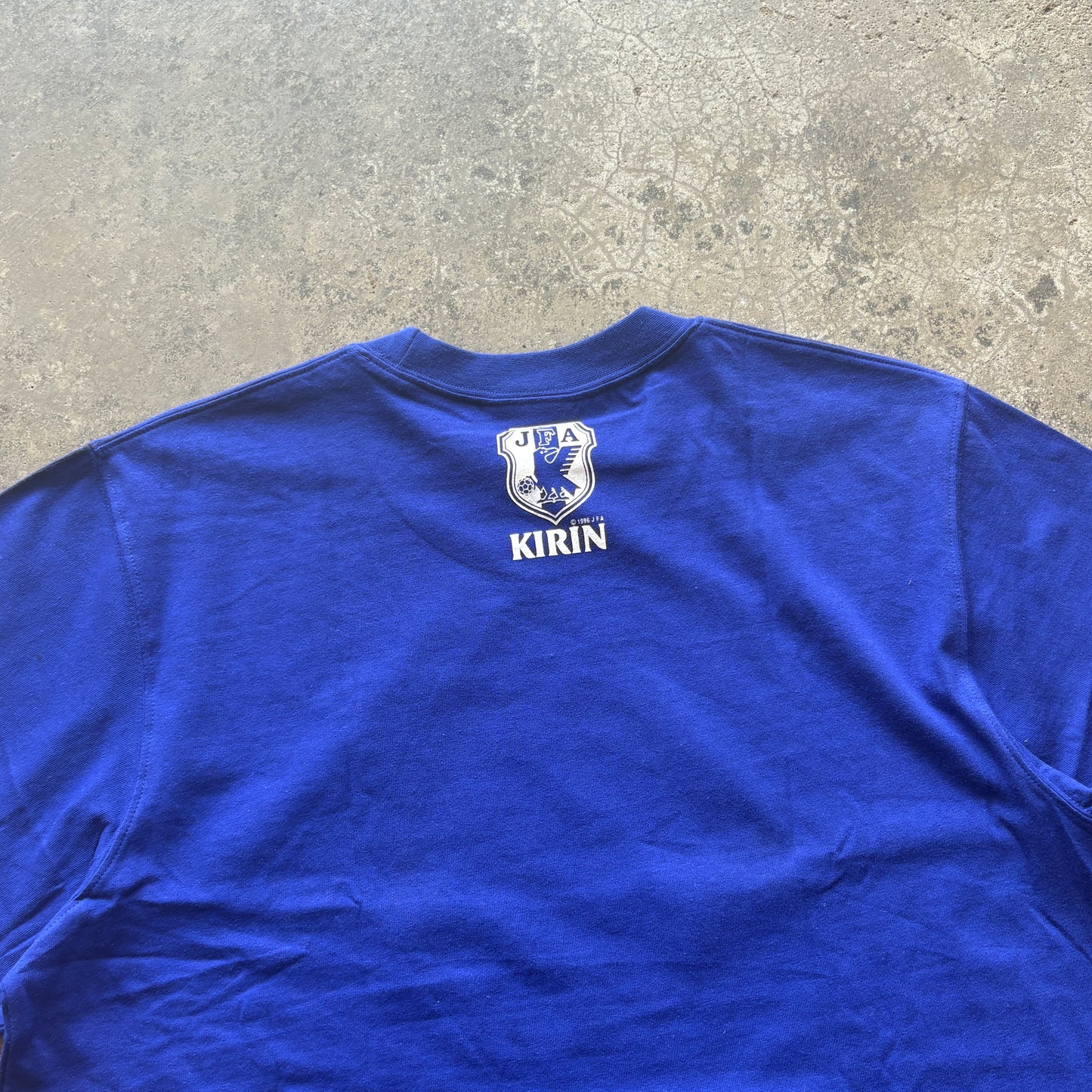 2002 Japan World Cup Blue Tee L