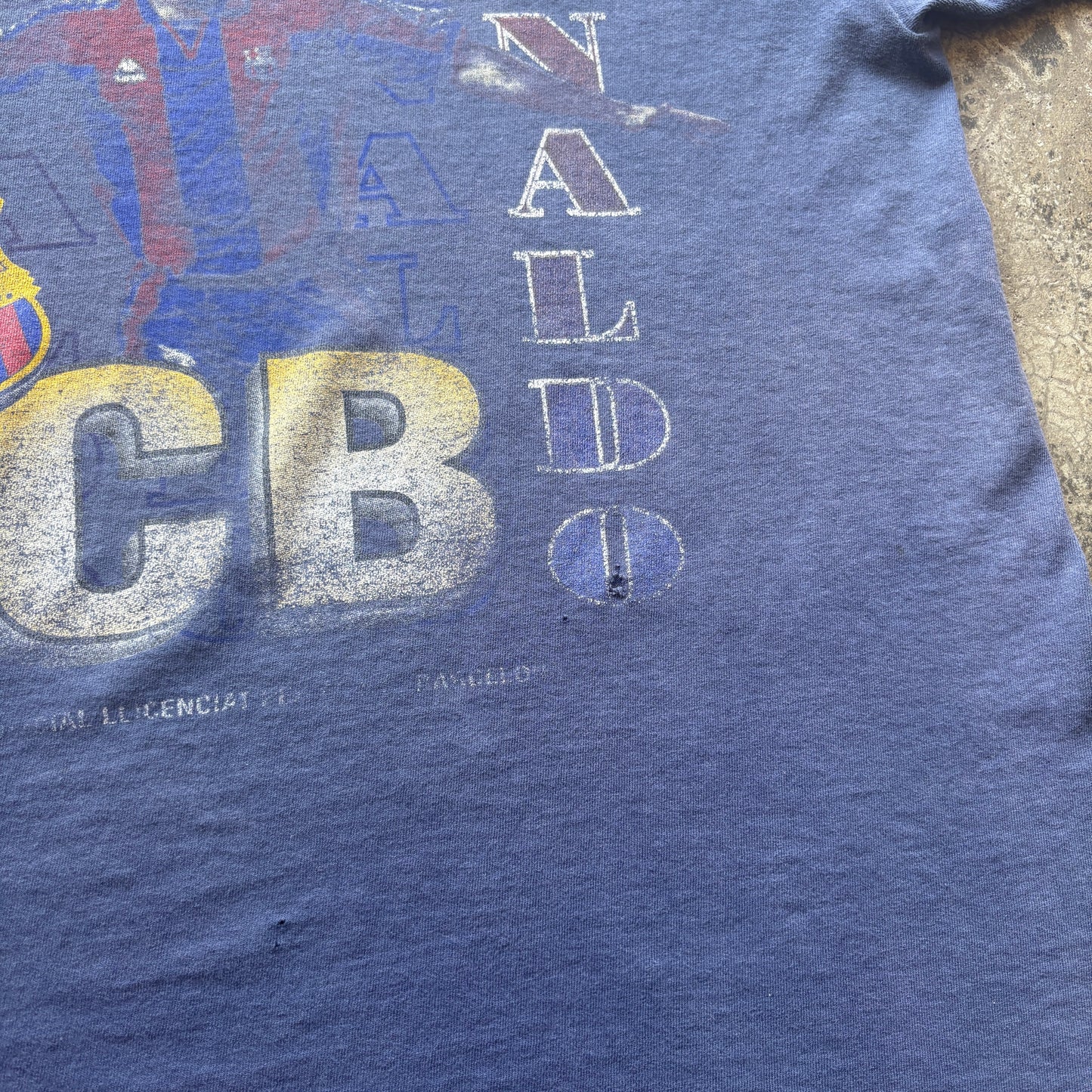 90s FC Barcelona R9 Ronaldo Fader L