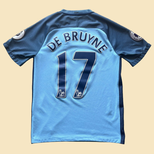 2016 Nike Manchester City Kevin De Bruyne #17 Kit S
