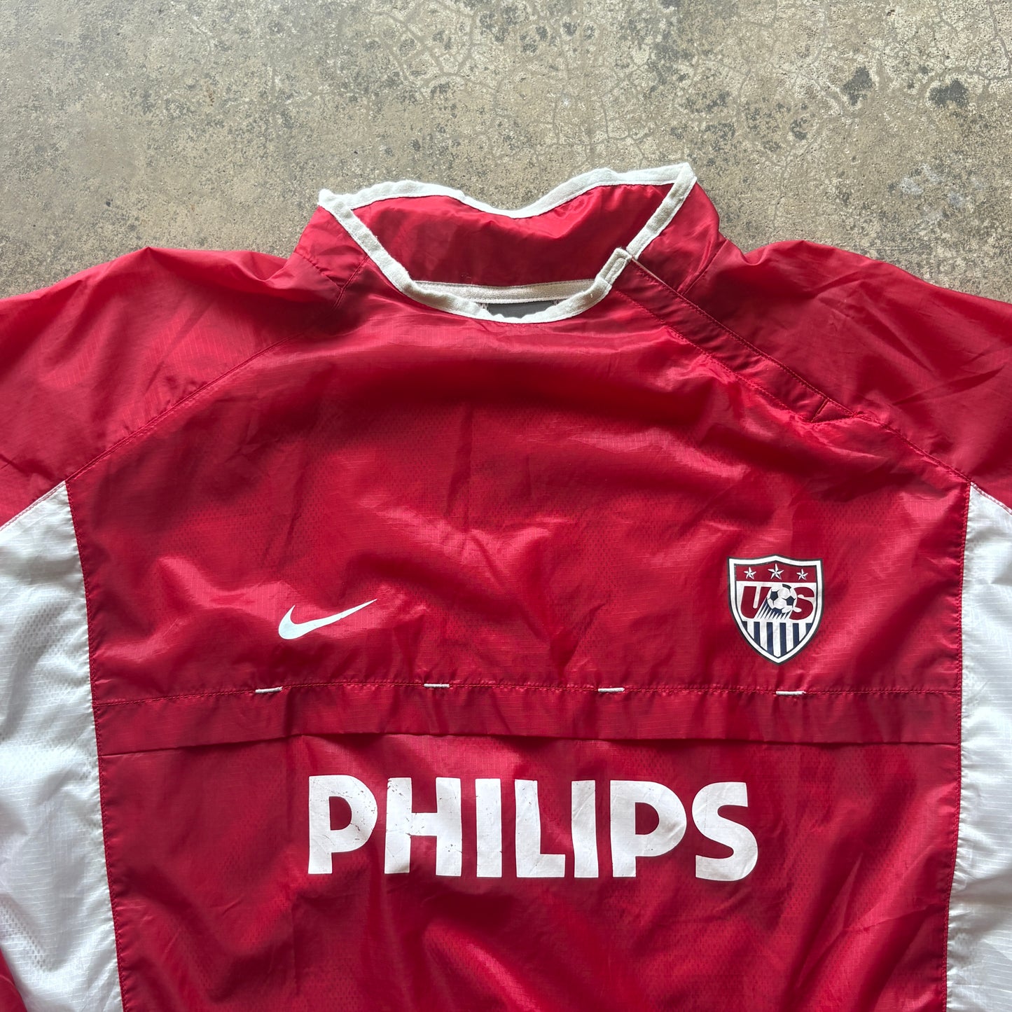 2002 Nike USA Soccer Drill Top XL