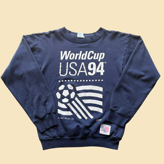 1994 Salem Sportswear World Cup Navy Crewneck M