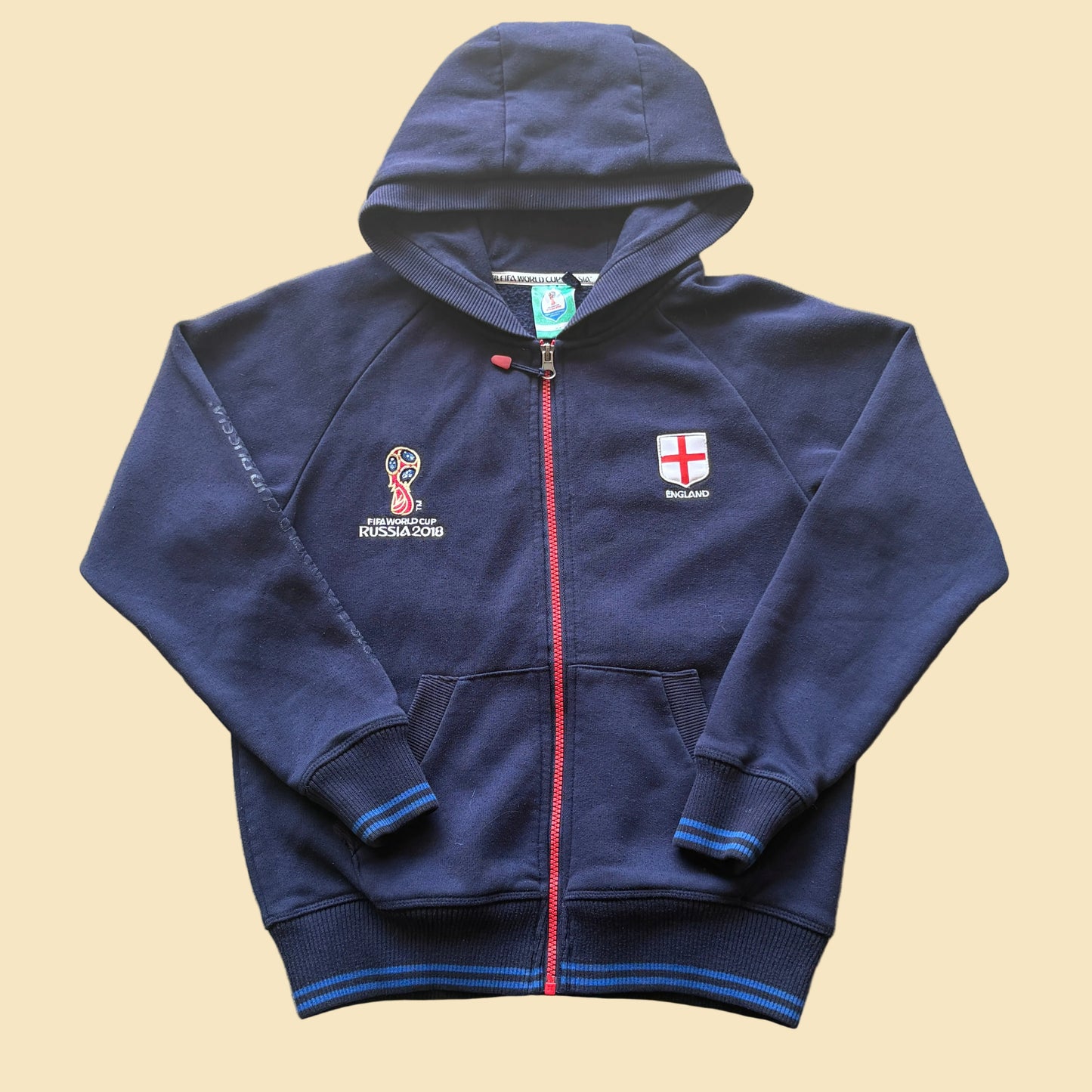 2018 Russia World Cup Kids ZipUp XL