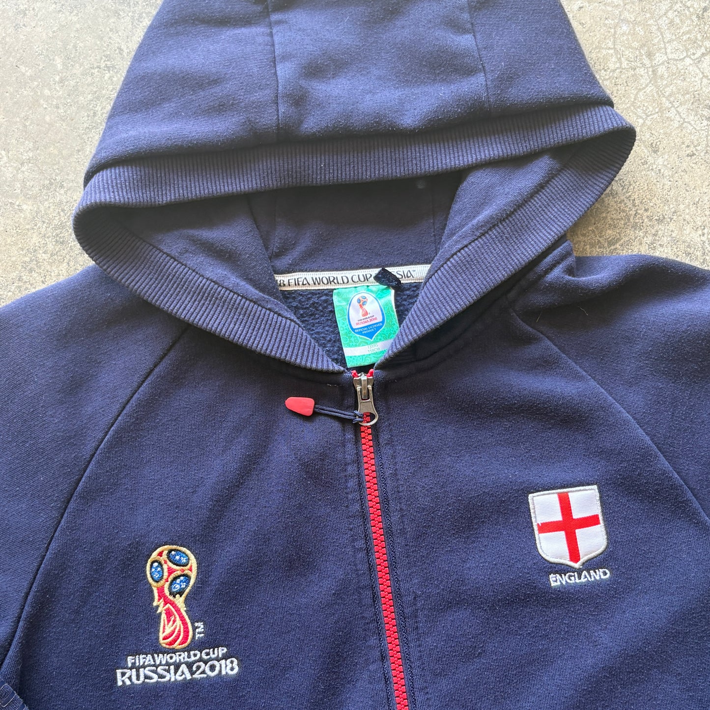 2018 Russia World Cup Kids ZipUp XL