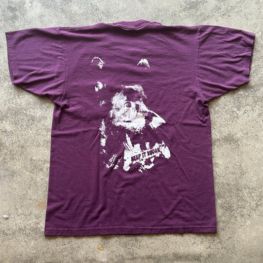 L KiK Maroon Pocket Tee