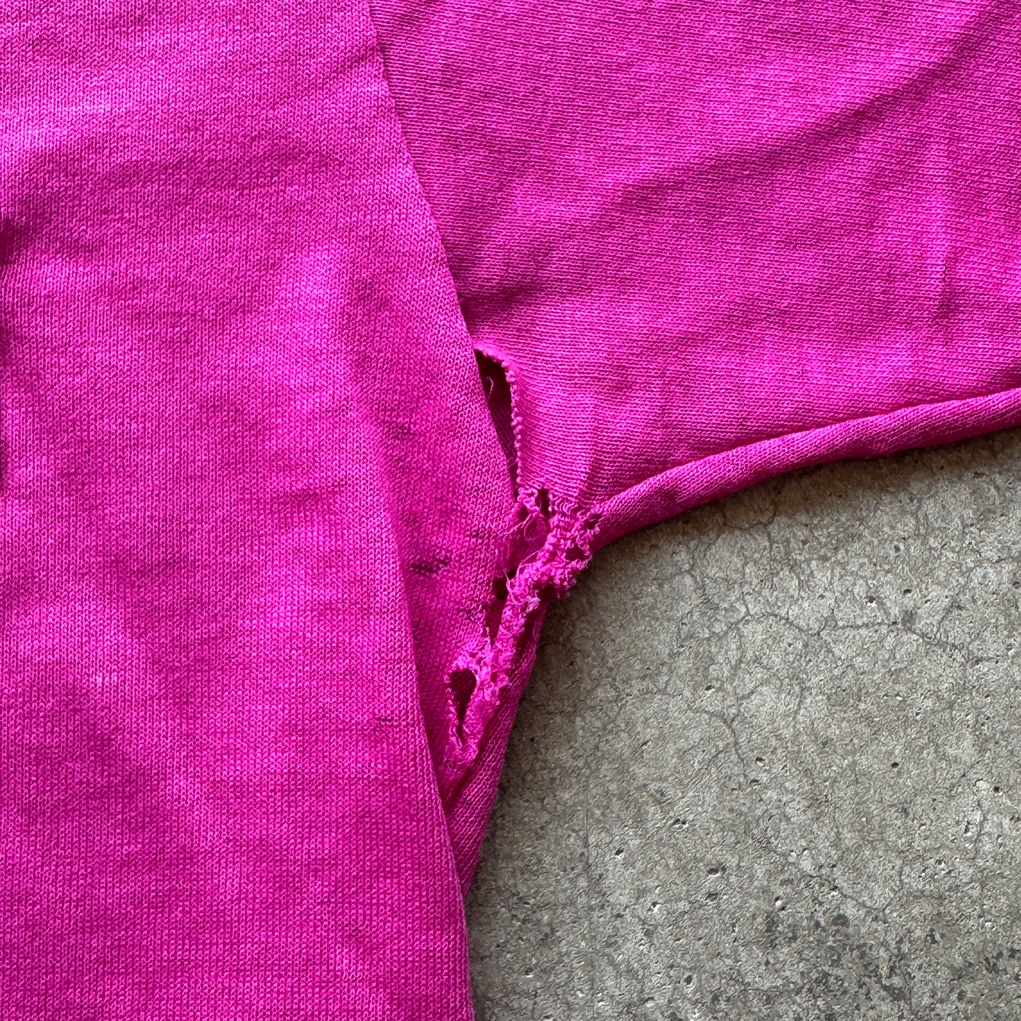 M Pink KiK Pocket Tee