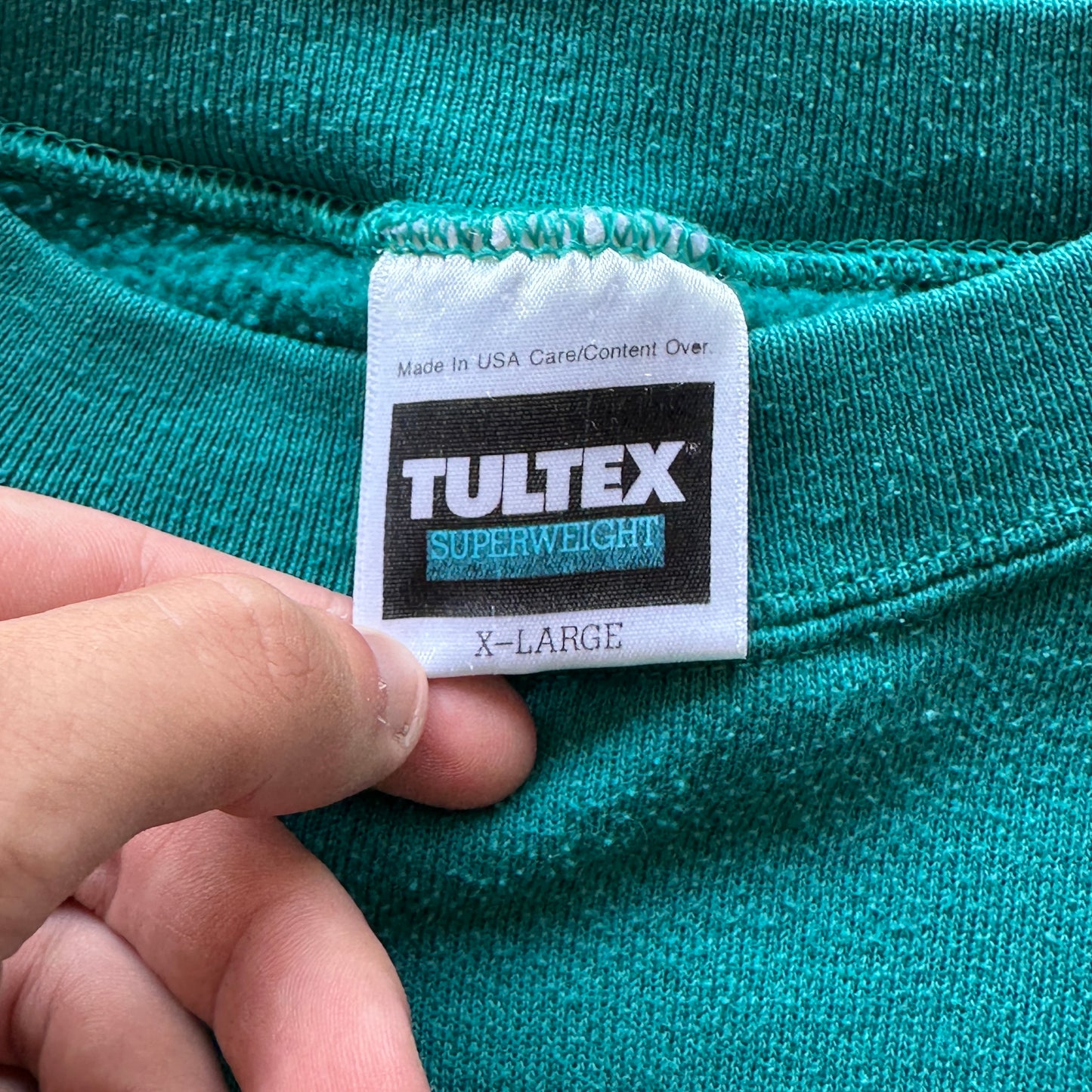 XL Teal KiK Crewneck