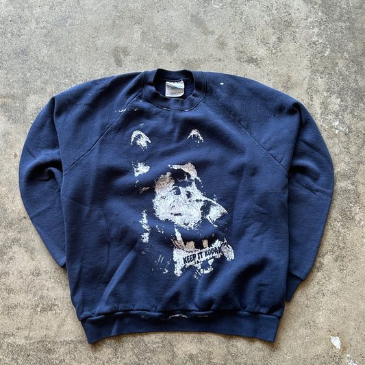 L Navy FOTL KiK Crewneck